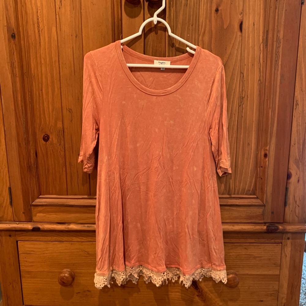 Orange Tunic by Hayden